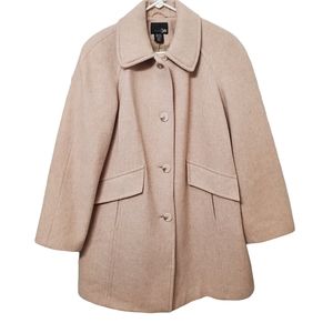East 5th Wool Blend, Lined Women's Pea Coat